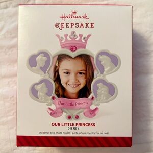 Hallmark "Our Little Princess" Photo Holder Ornament 2014